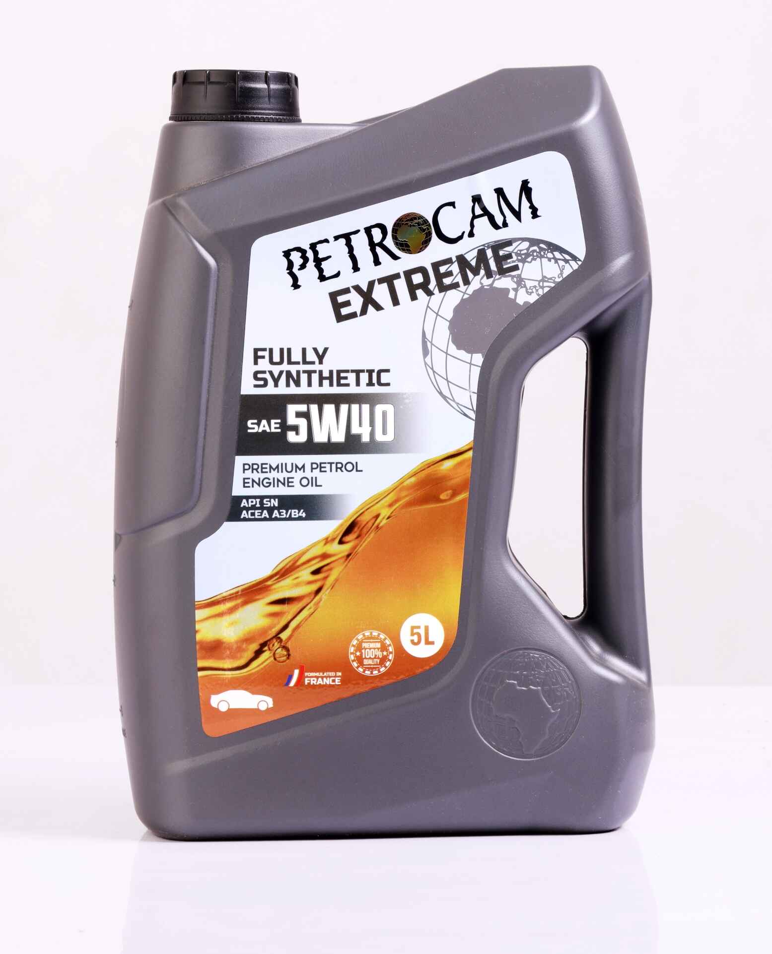 Petrocam SAE 5w40 Engine Oil ( Fully Synthetic) – 5 Litres